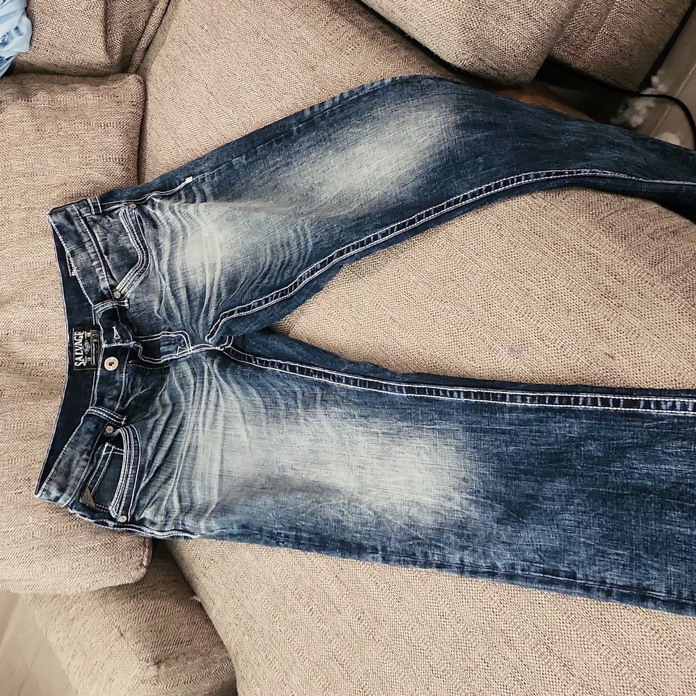 Salvage Mayhem Straight Fit sz 36R